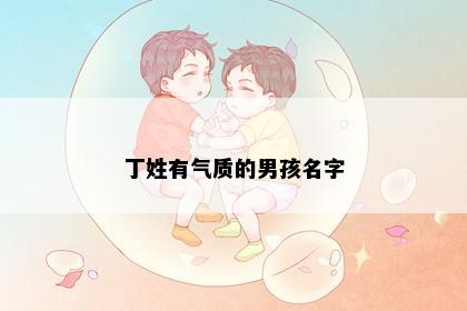 丁姓有气质的男孩名字